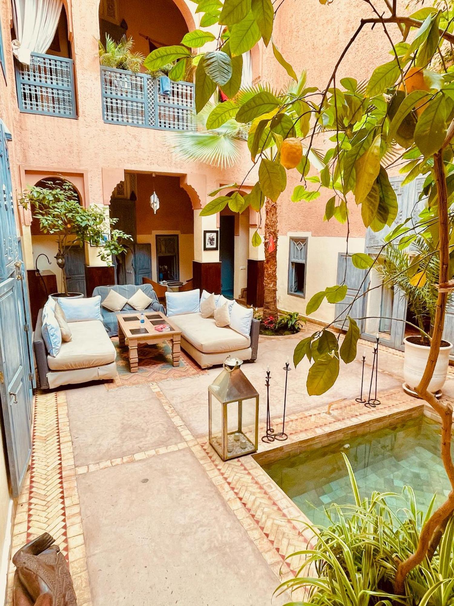 Exclusive And Stylish 4-Bedroom Riad With Plunge Pool Marrakesh Bagian luar foto