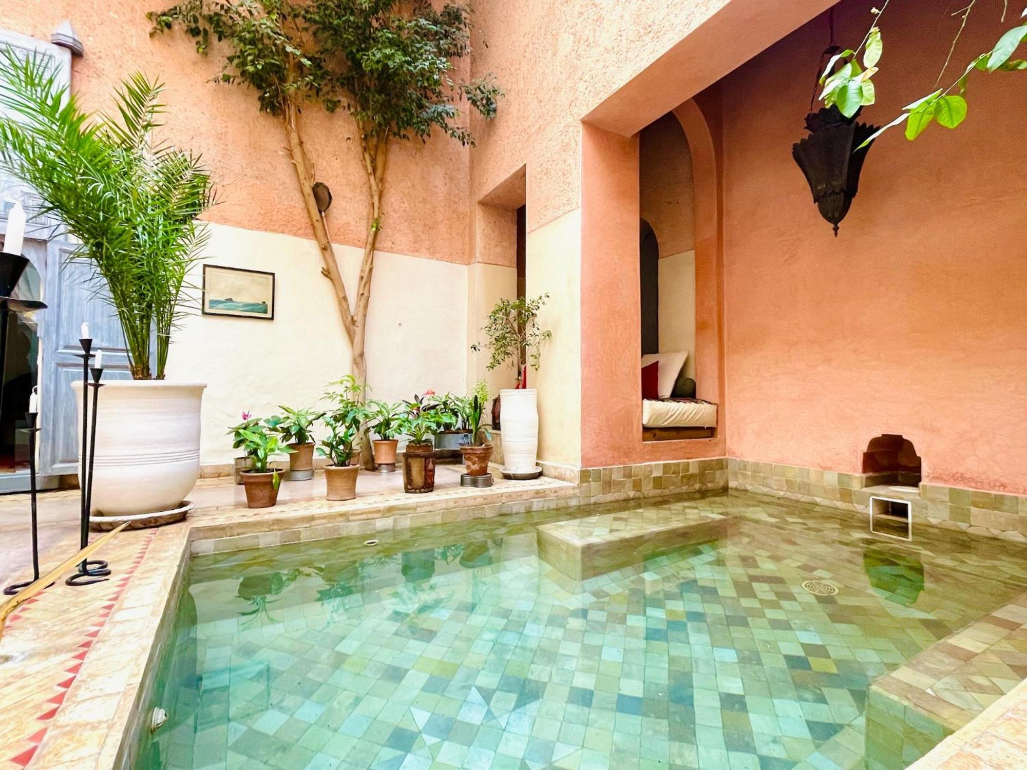 Exclusive And Stylish 4-Bedroom Riad With Plunge Pool Marrakesh Bagian luar foto