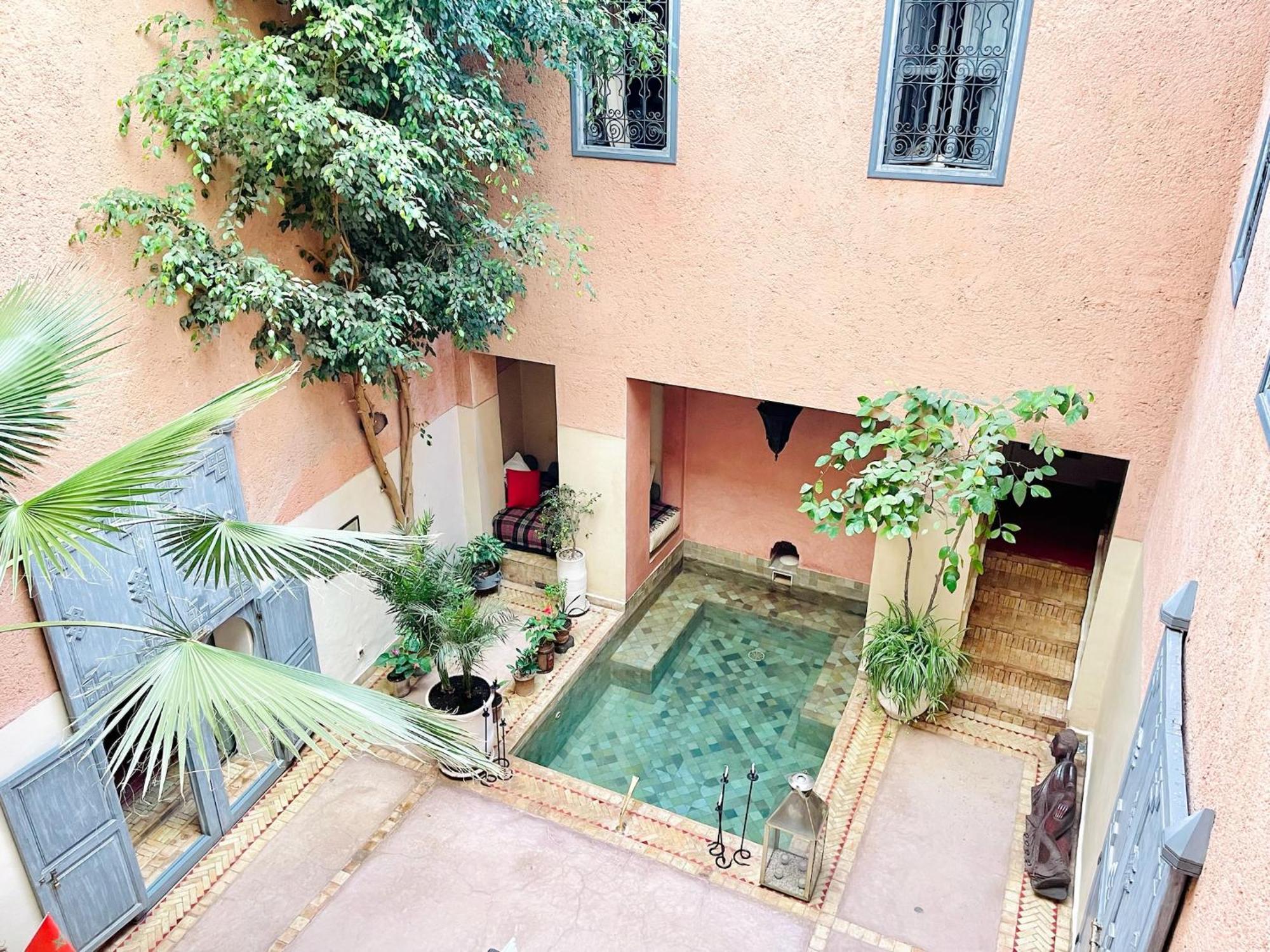 Exclusive And Stylish 4-Bedroom Riad With Plunge Pool Marrakesh Bagian luar foto