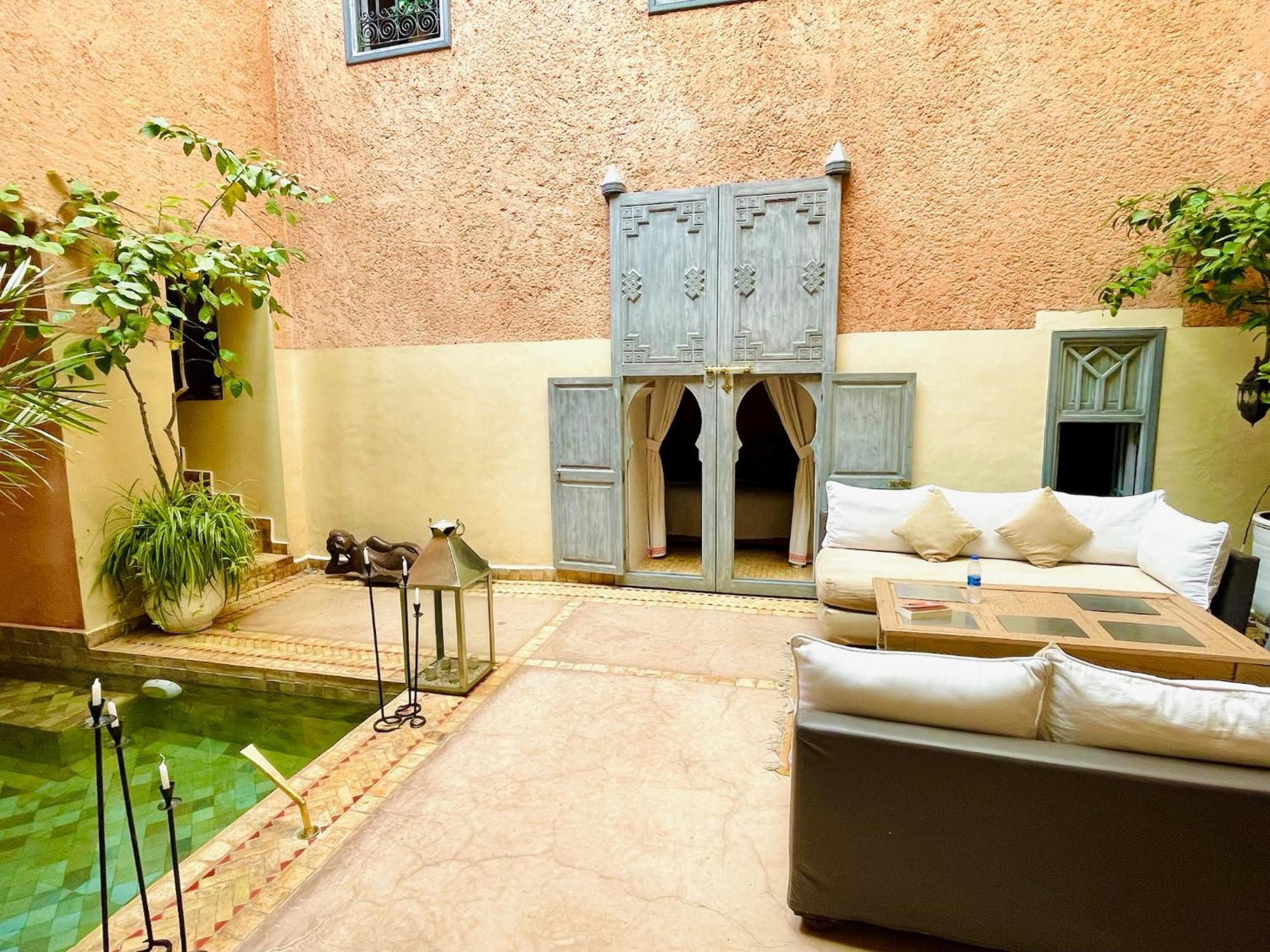 Exclusive And Stylish 4-Bedroom Riad With Plunge Pool Marrakesh Bagian luar foto