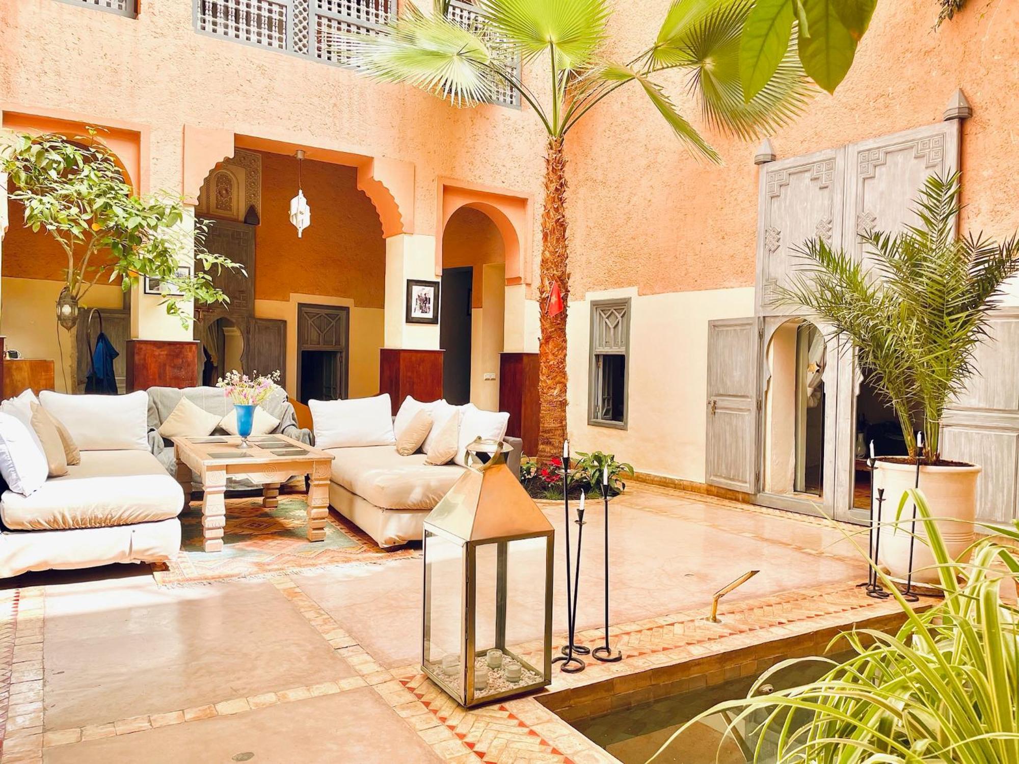 Exclusive And Stylish 4-Bedroom Riad With Plunge Pool Marrakesh Bagian luar foto